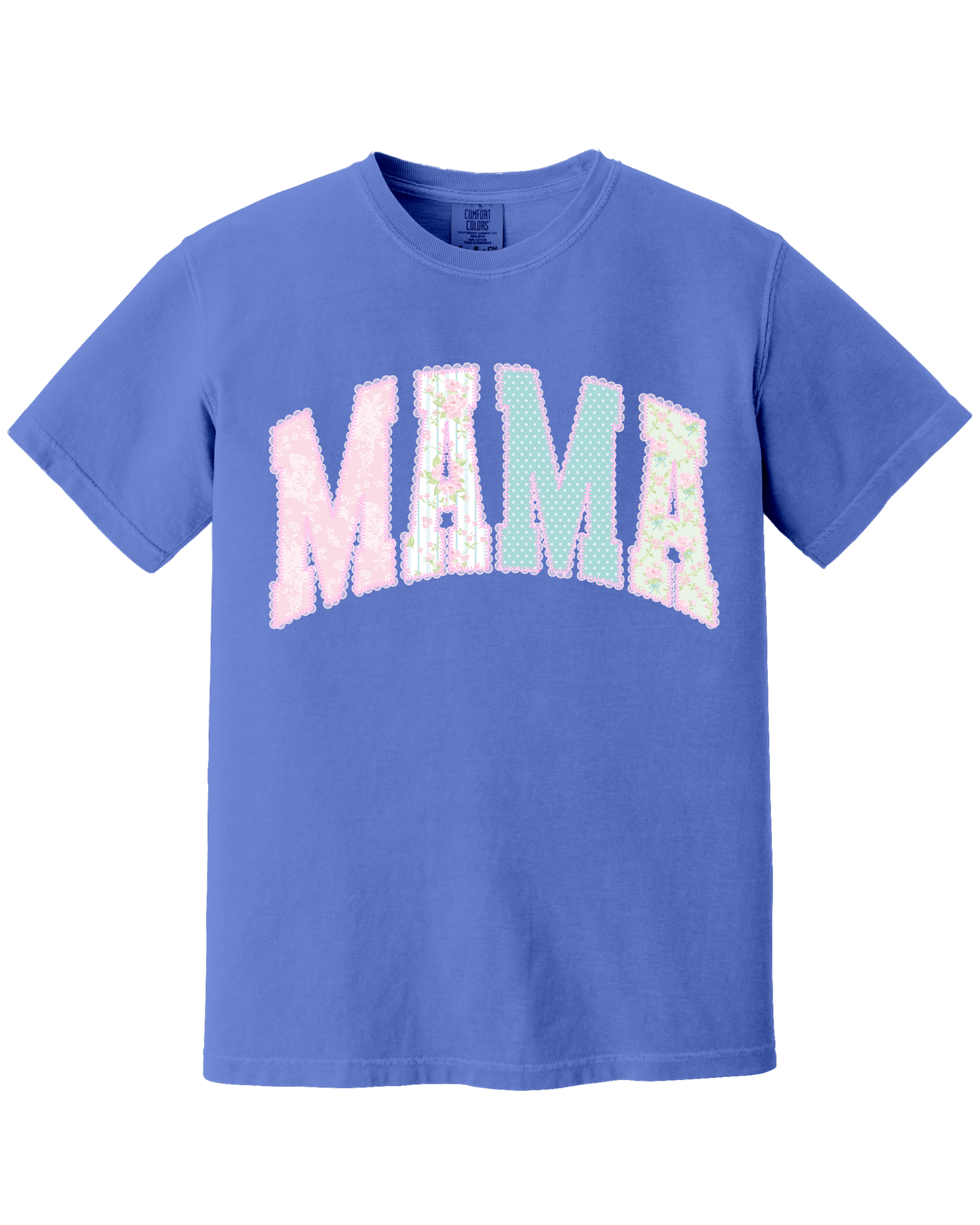 Preppy Floral Mama Tee