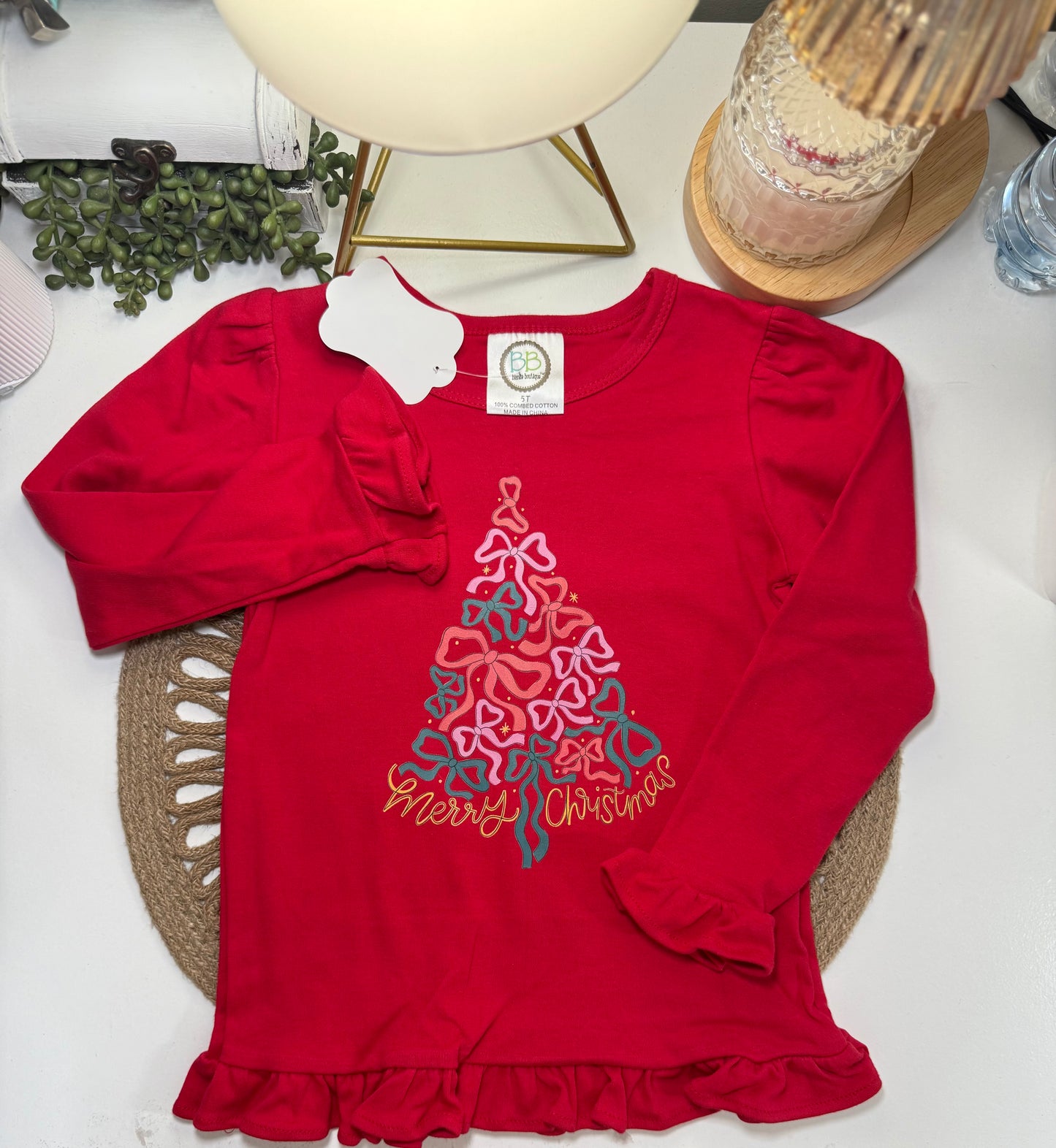 Christmas Tree Bows Tee
