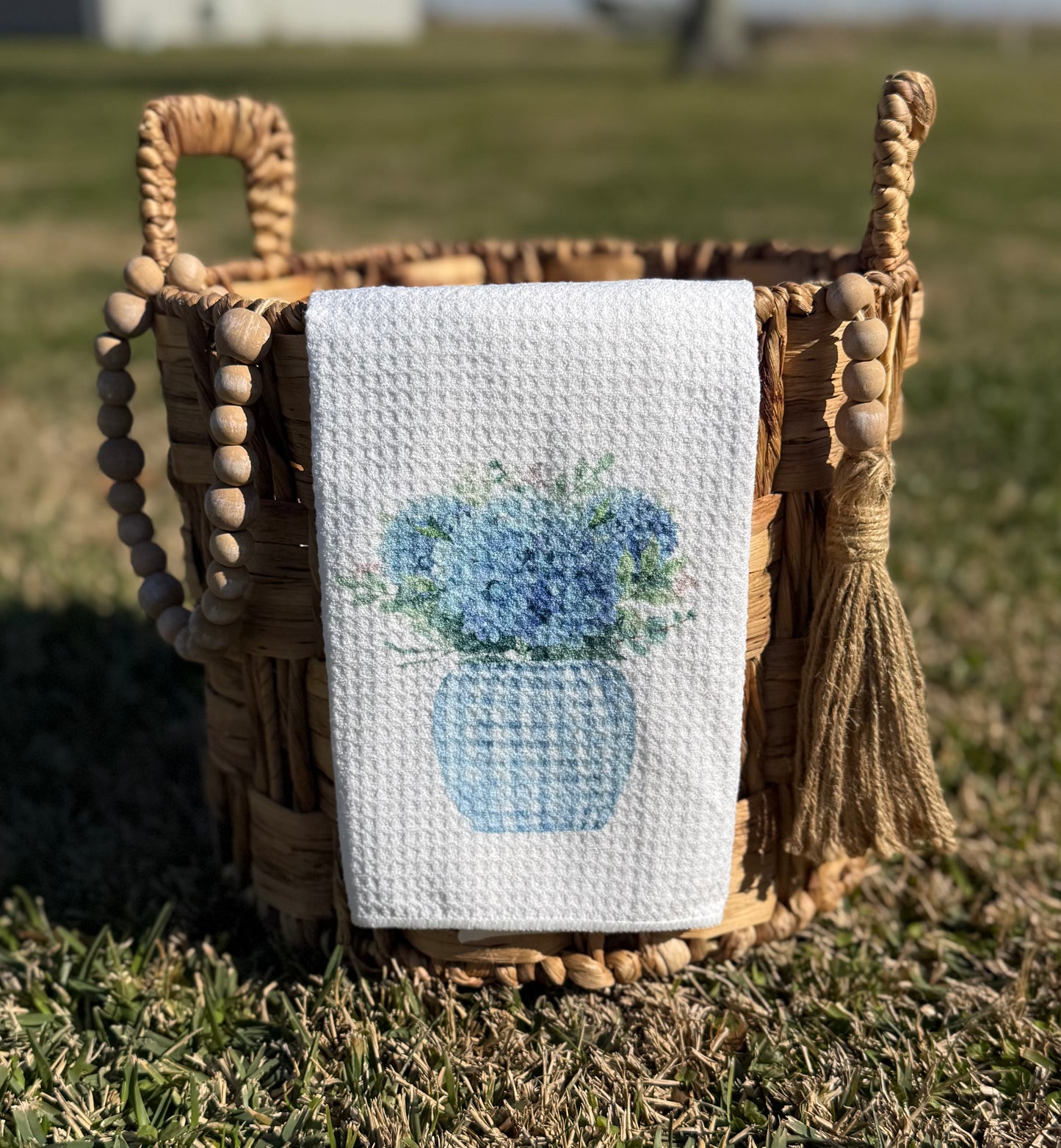 Hydrangea Decorative Towel