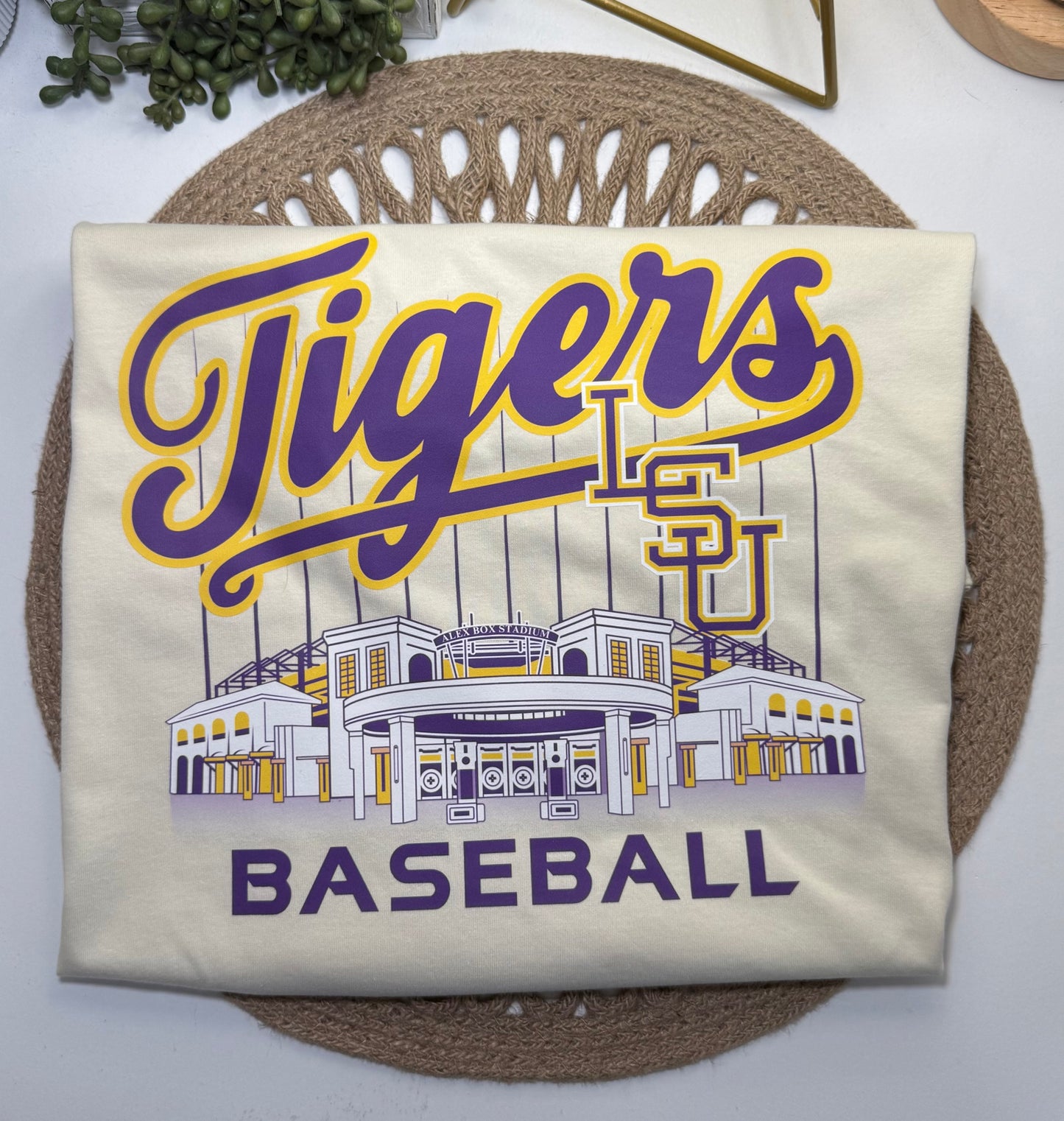 Tigers at Alex Box Hi-Lo Tee