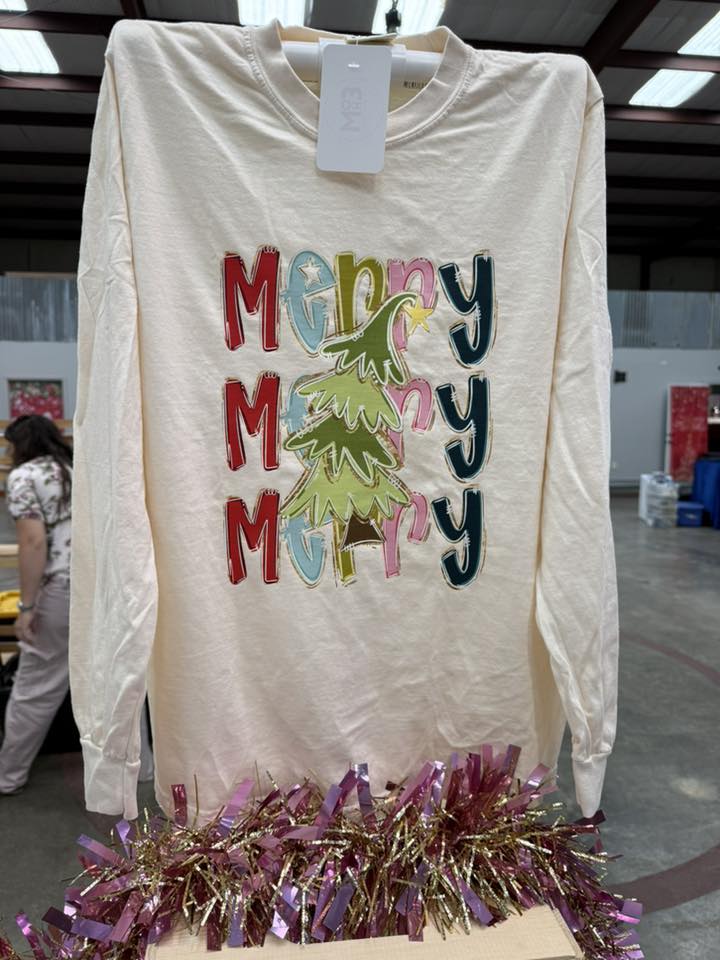 Merry Merry Merry Tree Tee