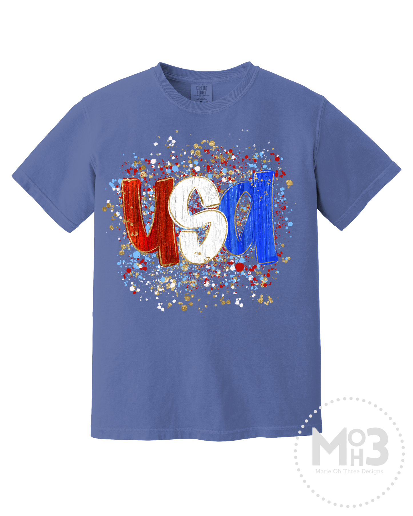 USA Splatter Tee