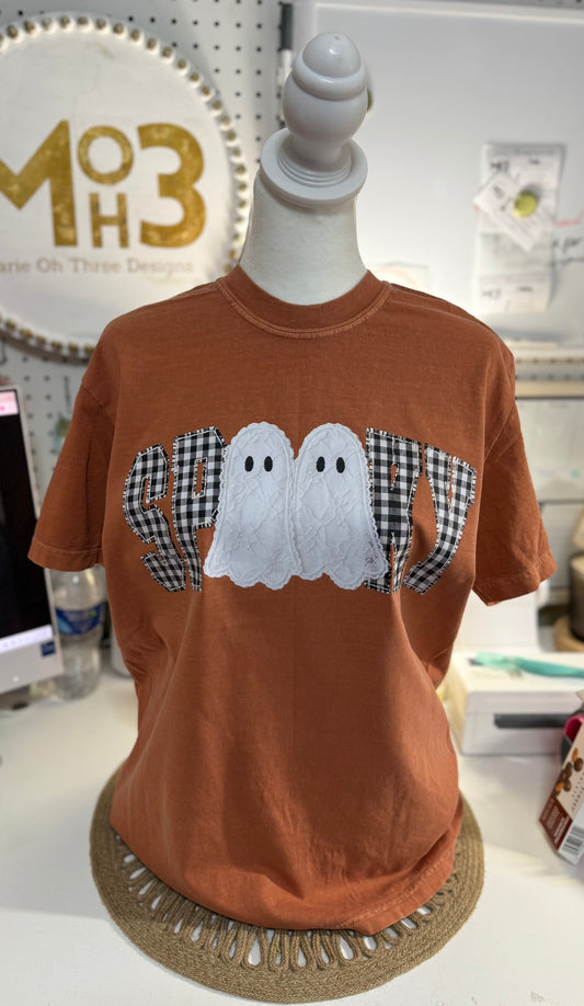 Spooky Gingham Tee