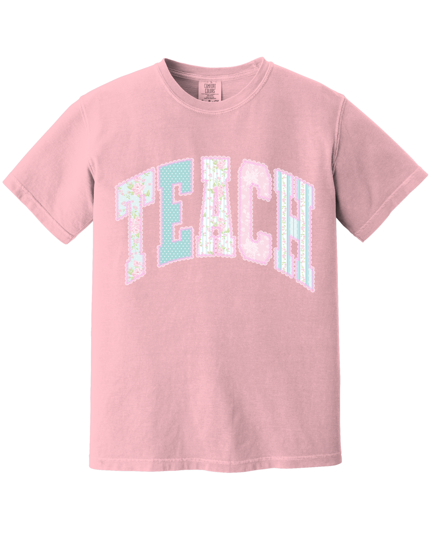 Preppy Floral Teach Tee