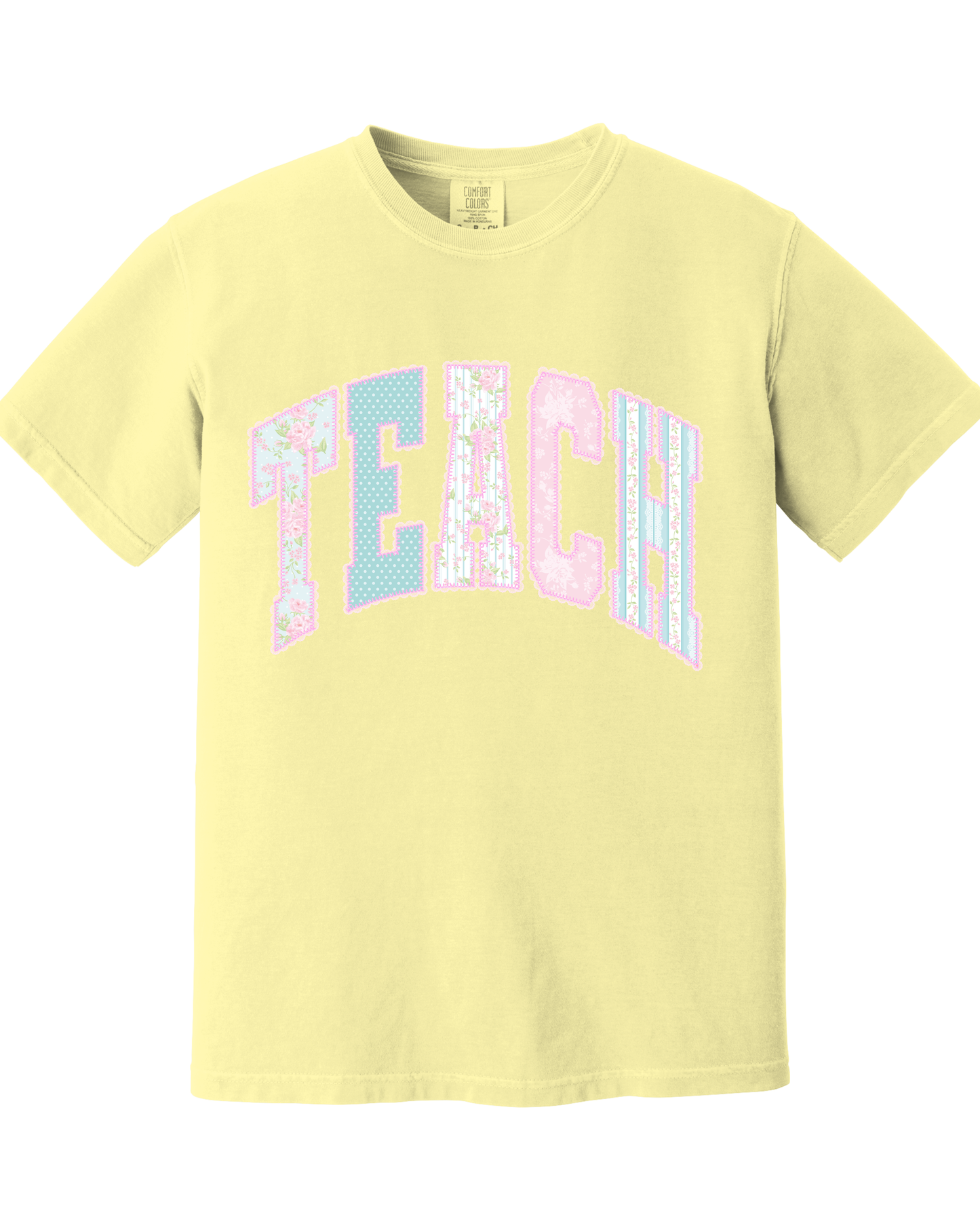 Preppy Floral Teach Tee