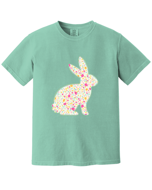 Floral Bunny Tee