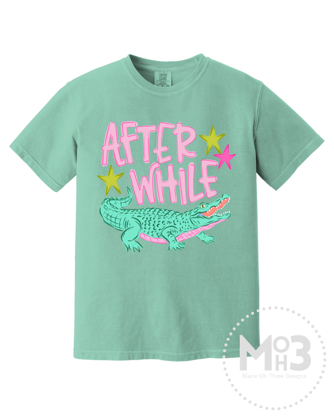 After While Crocodile Stars Tee