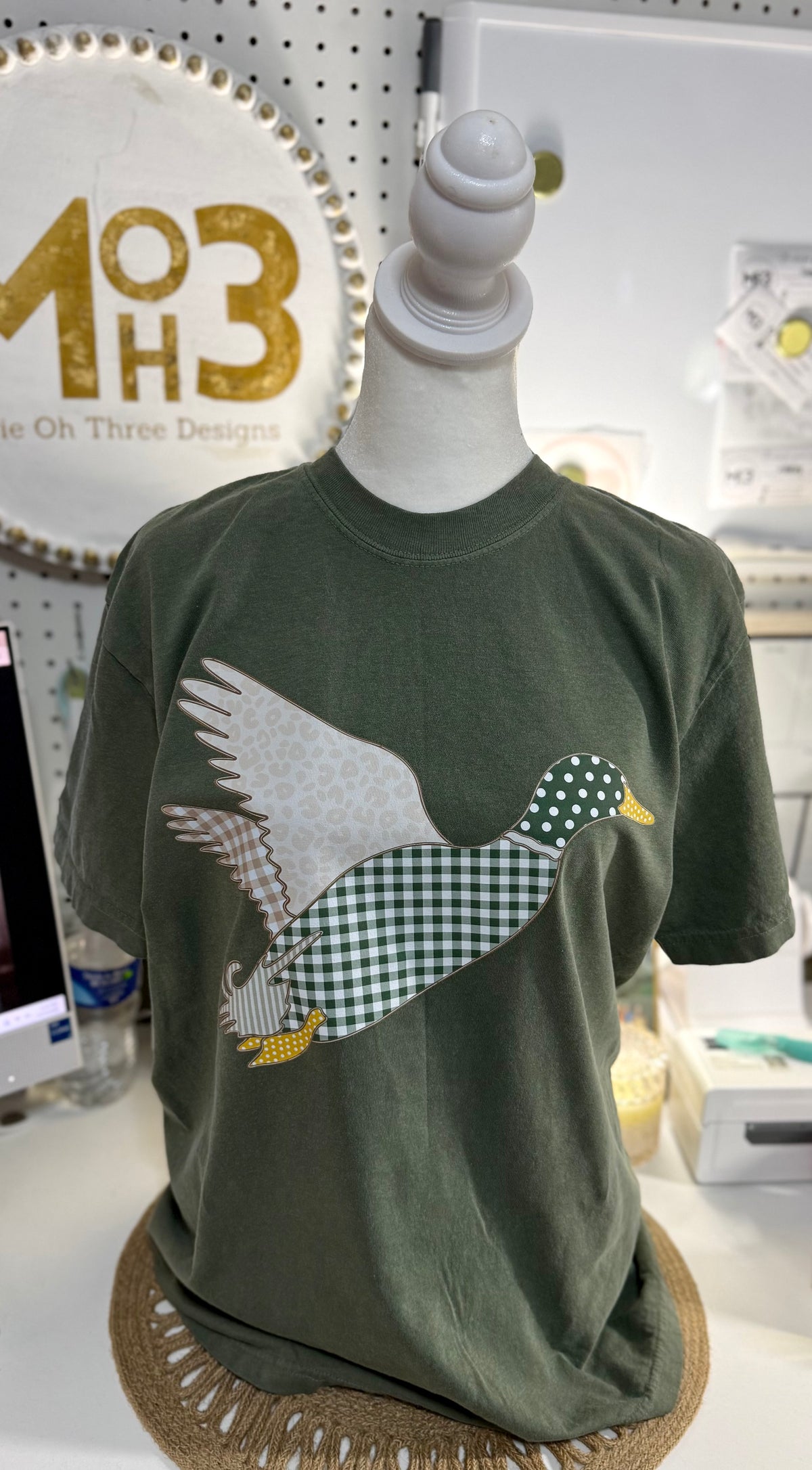 Patterned Duck Tee