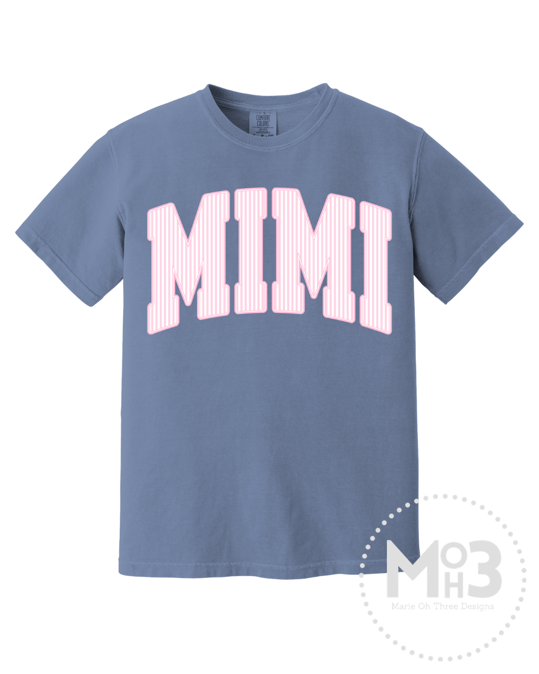 Mimi Pink Stripe Tee