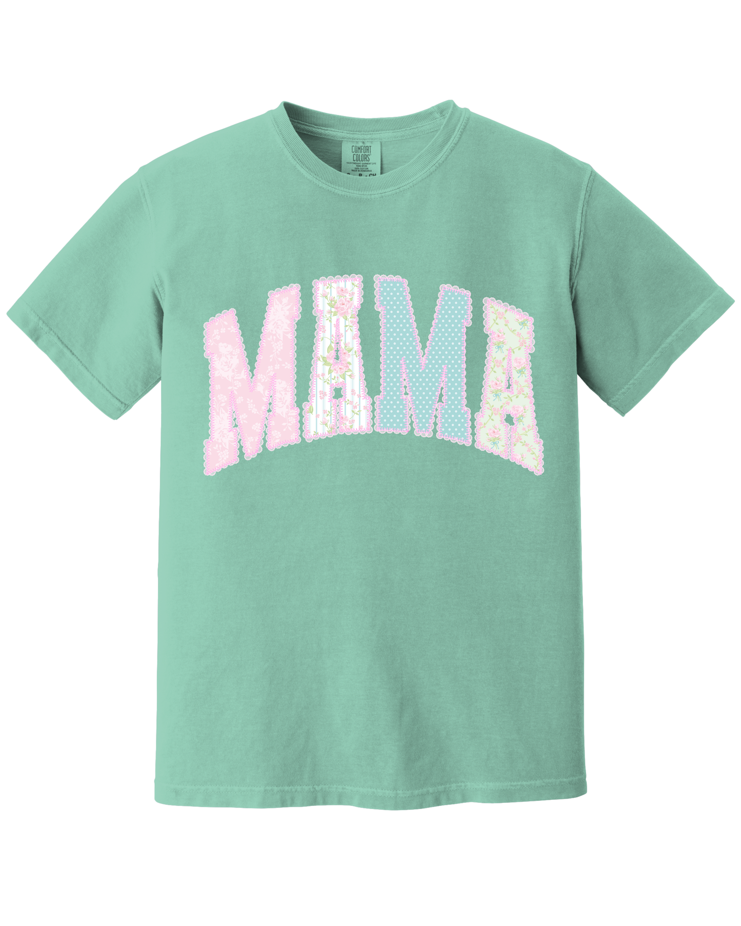 Preppy Floral Mama Tee