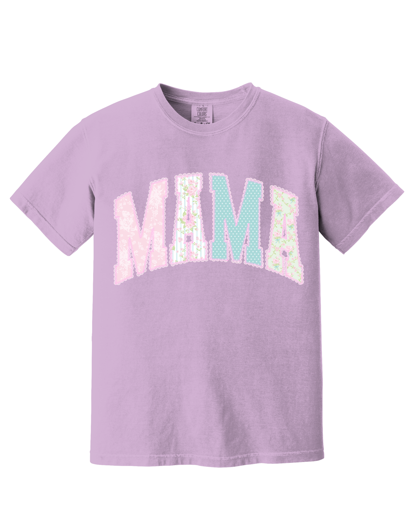 Preppy Floral Mama Tee