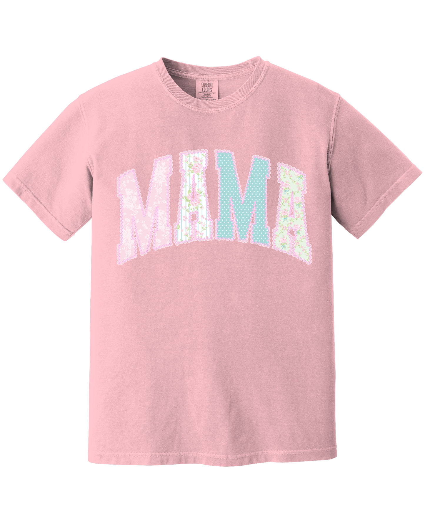 Preppy Floral Mama Tee