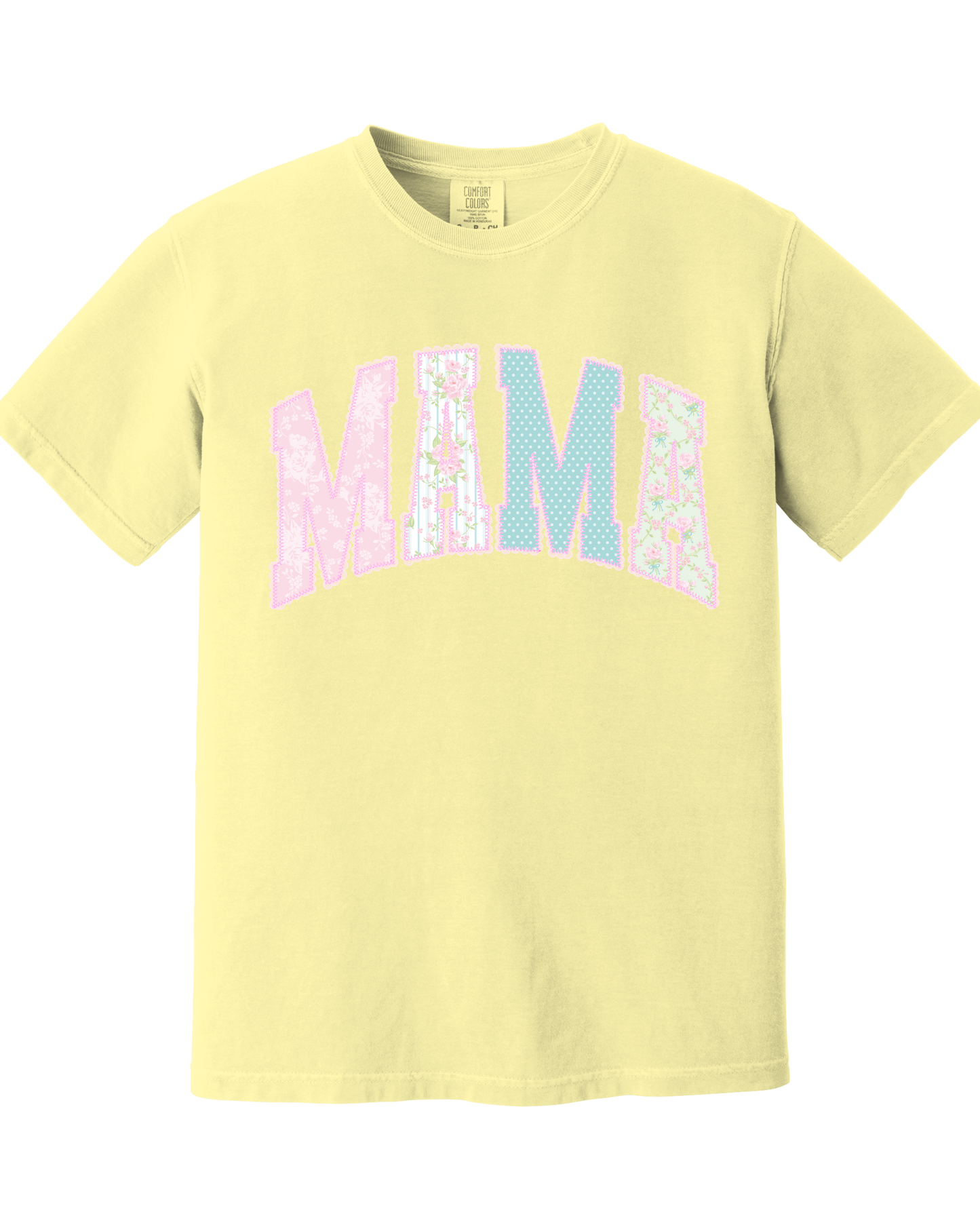 Preppy Floral Mama Tee