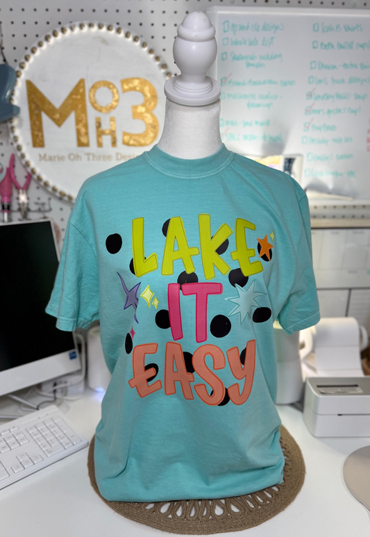 Lake It Easy Tee