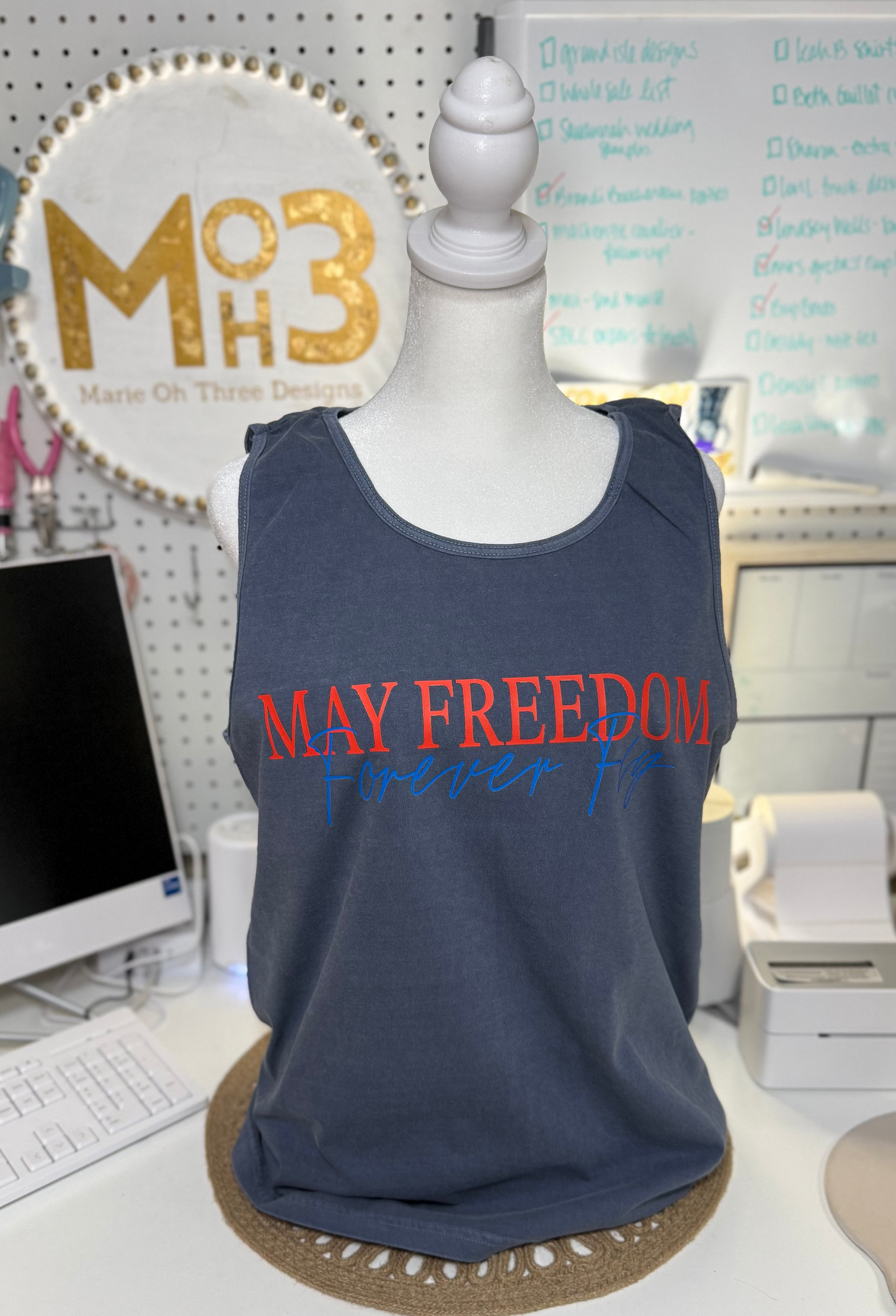 May Freedom Forever Fly Tank