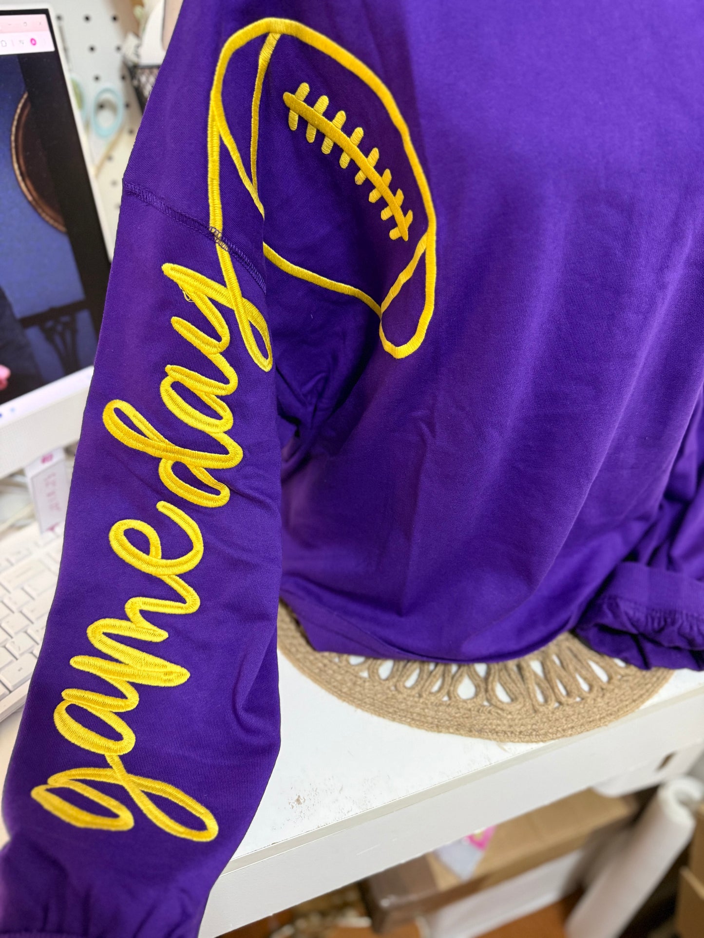 Football Gameday Mockneck
