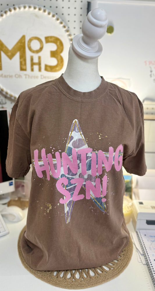 Hunting Szn Camo Star Tee