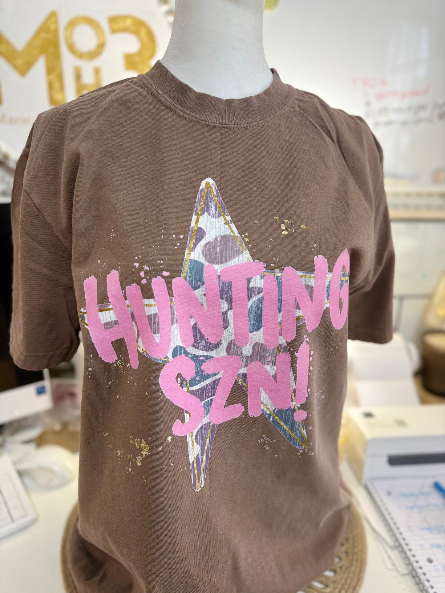 Hunting Szn Camo Star Tee