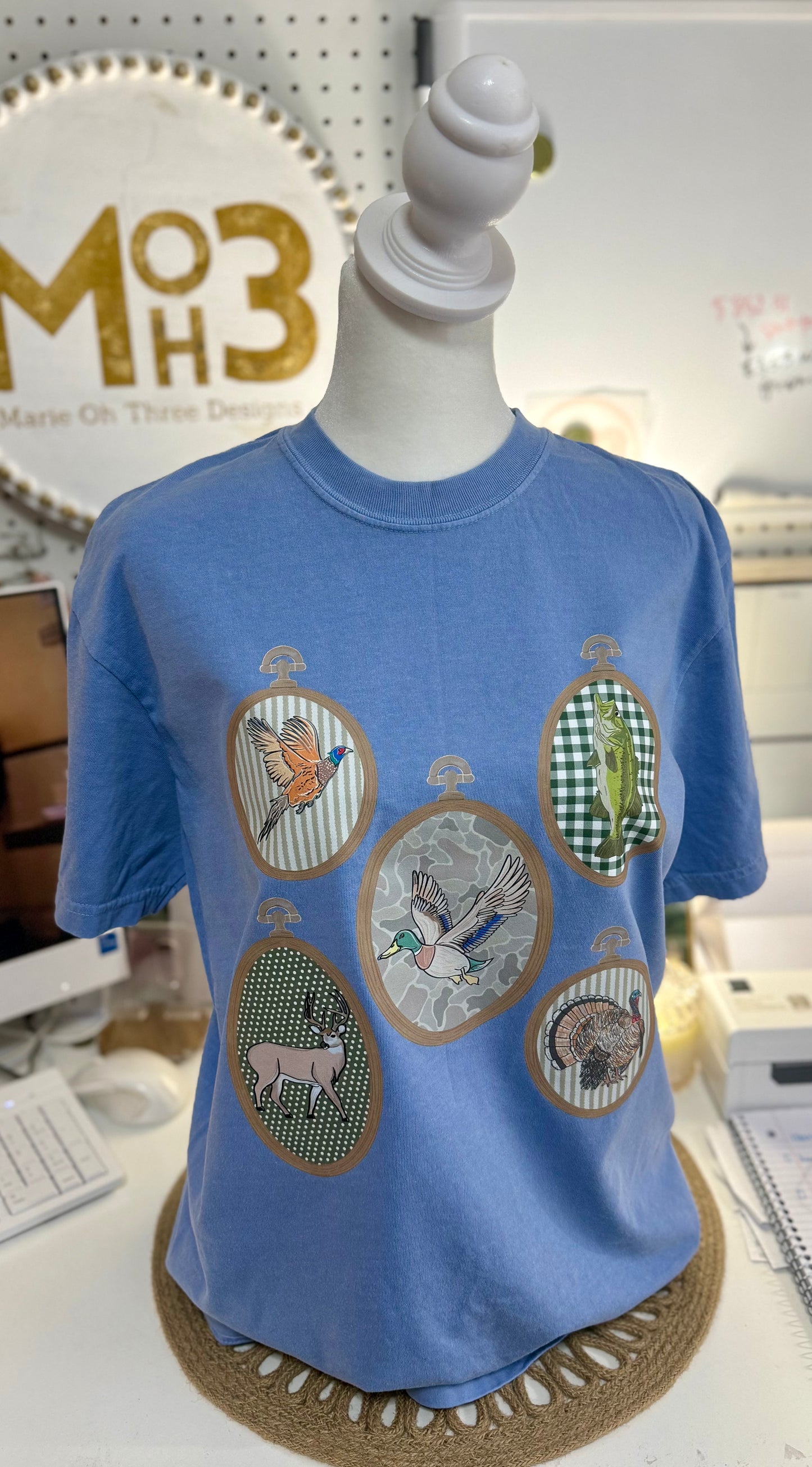 Hunting Vintage Frame Tee