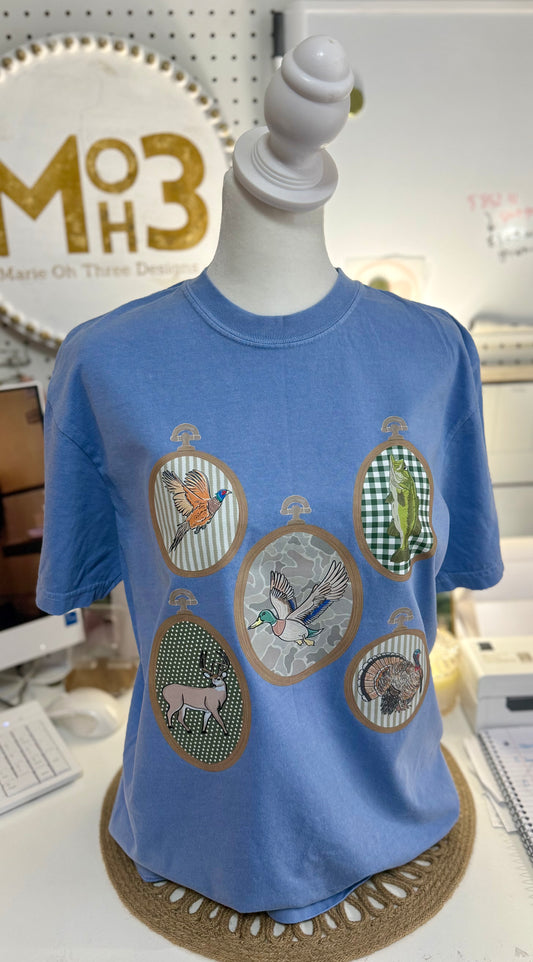 Hunting Vintage Frame Tee