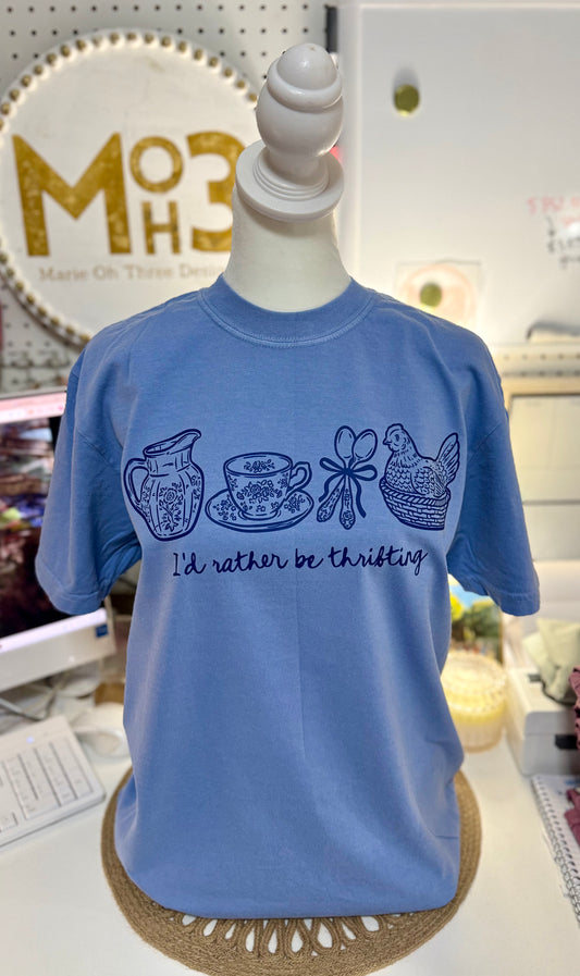 I'd Rather Be Thrifting Tee