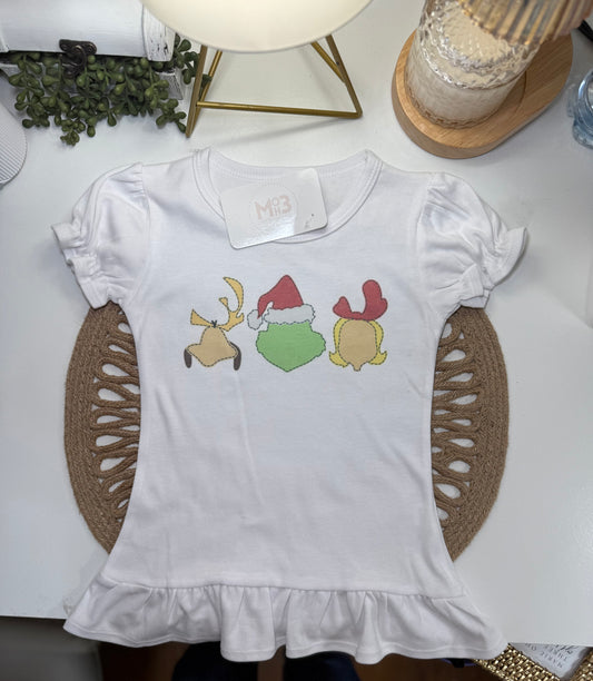 Green Guy Ruffle Tee