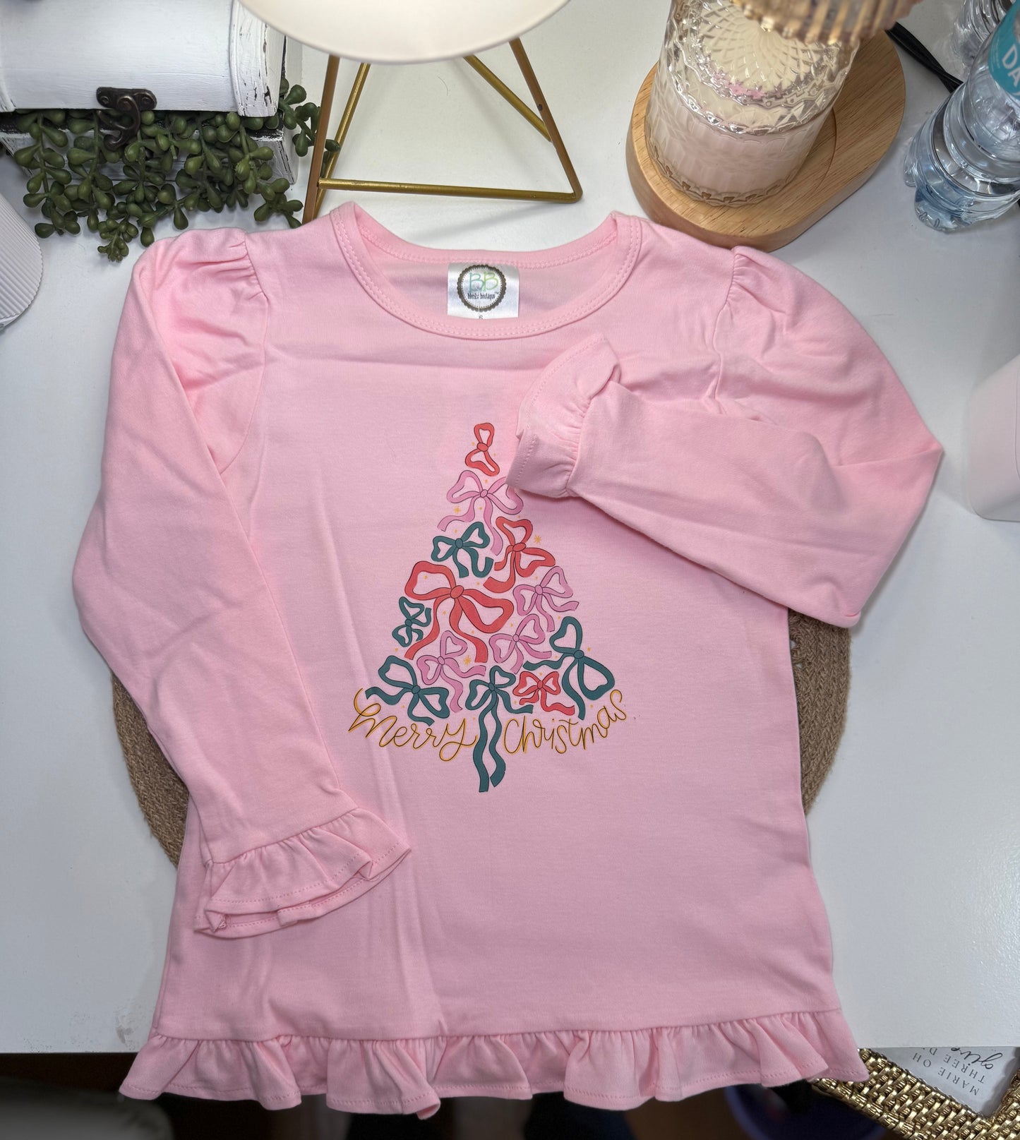 Christmas Tree Bows Tee