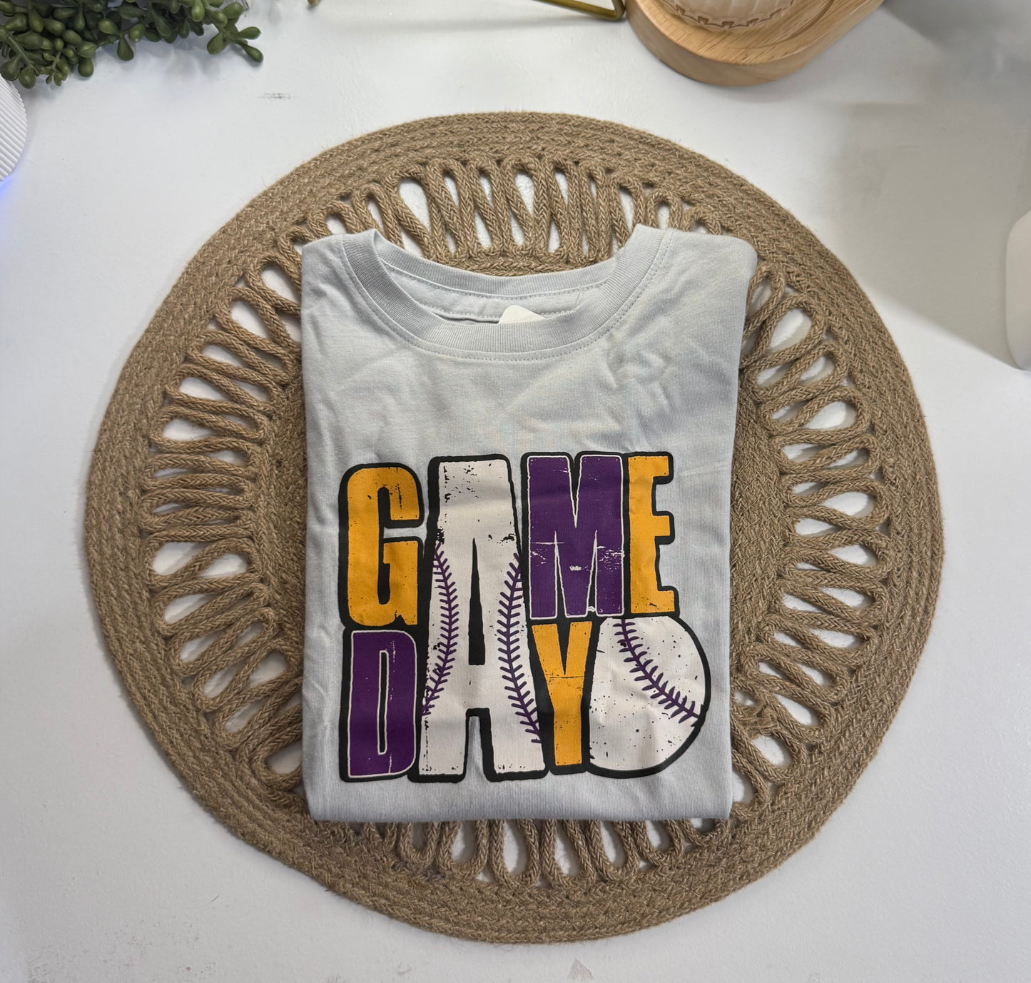Game Day Baseball Tee