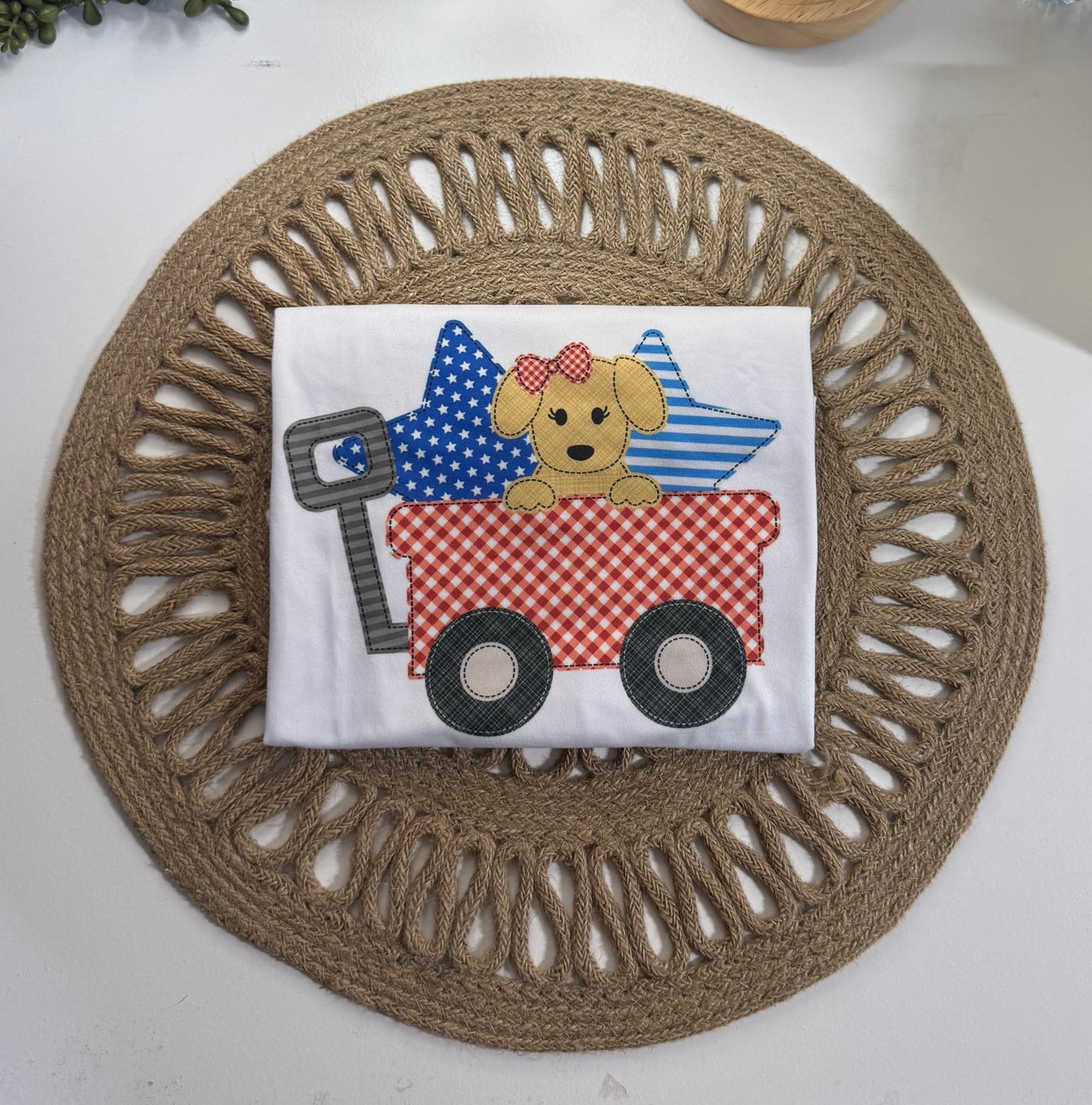 Patriotic Puppy Tee