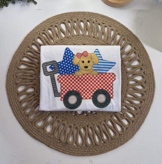 Patriotic Puppy Tee