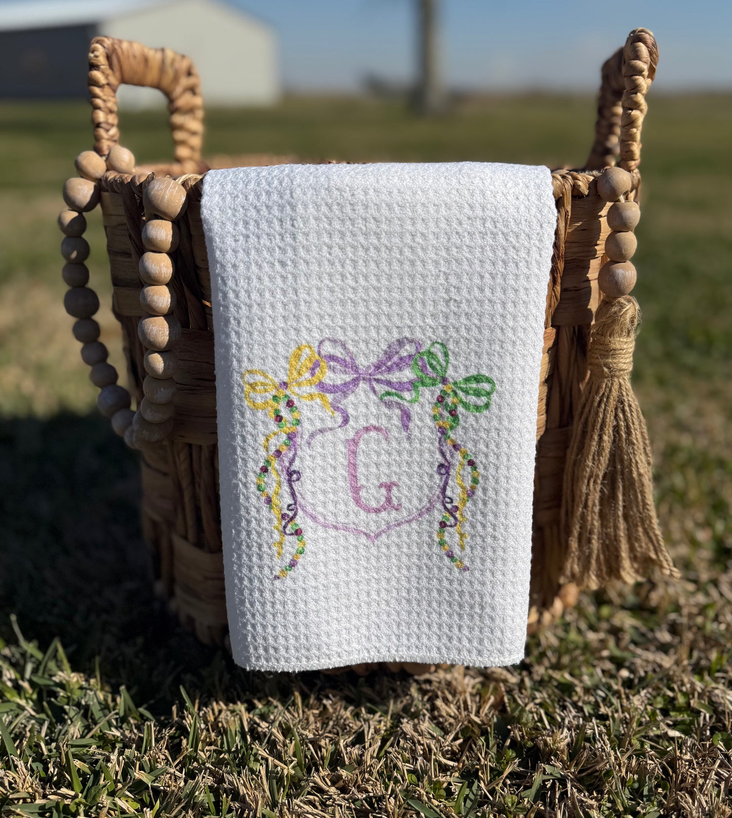 Bon Temps Decorative Towel