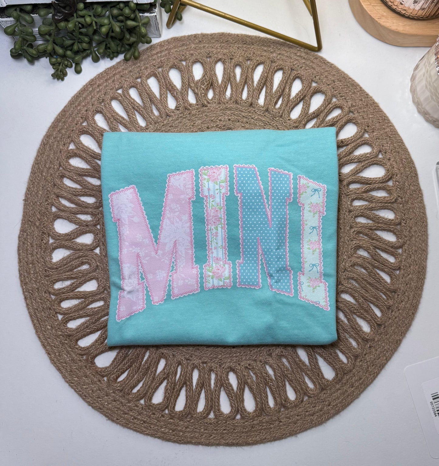 Preppy Floral Mini Tee